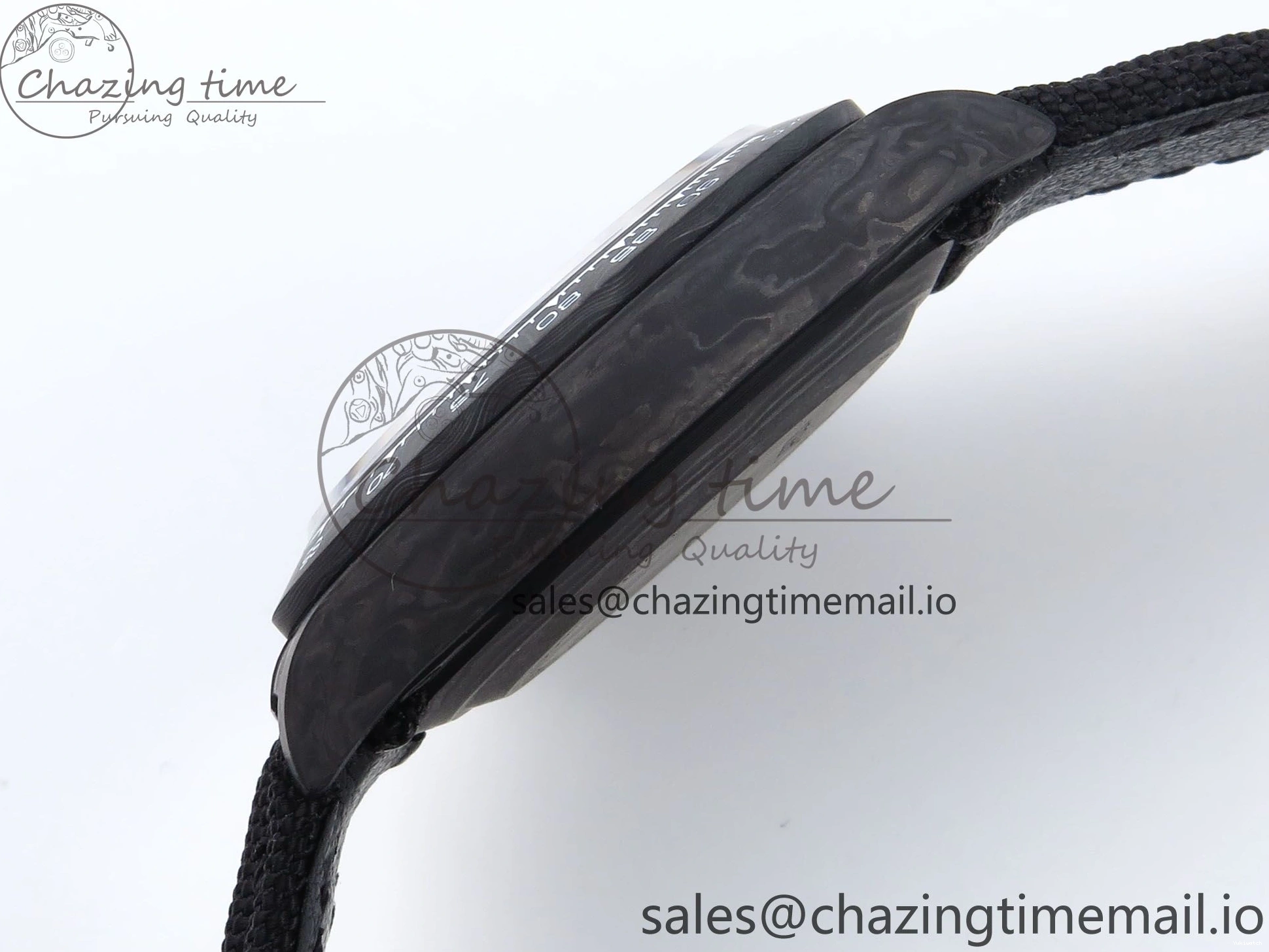 Best 40mm N6F Skeleton Black DD4801 Daytona Dial Gray Diw 1:1 Strap Edition Nylon 1126